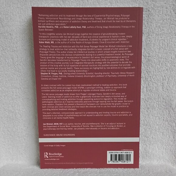 New 'Treating Trauma and Addiction With the...' Routledge Soft Cover Textbook!! - Picture 2 of 4